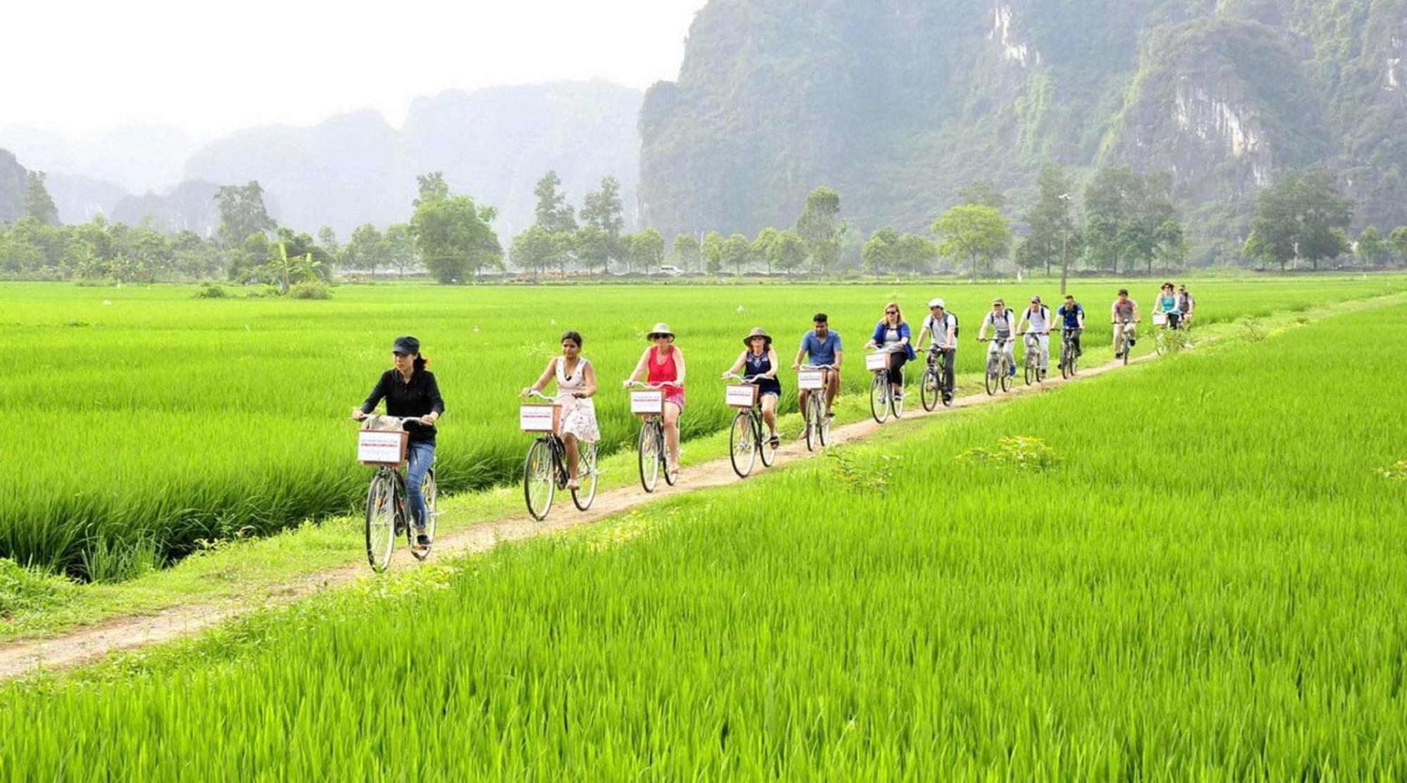 Tam Coc Sunshine Hostel Vu Lam Bagian luar foto