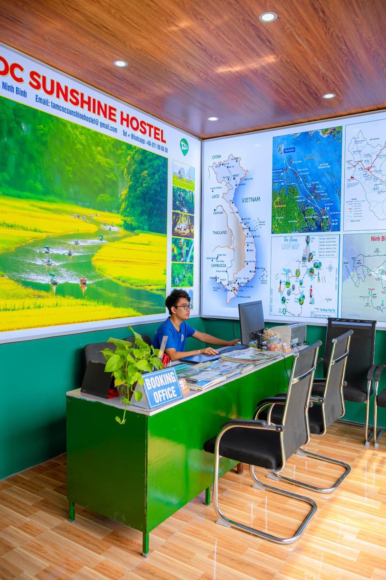 Tam Coc Sunshine Hostel Vu Lam Bagian luar foto