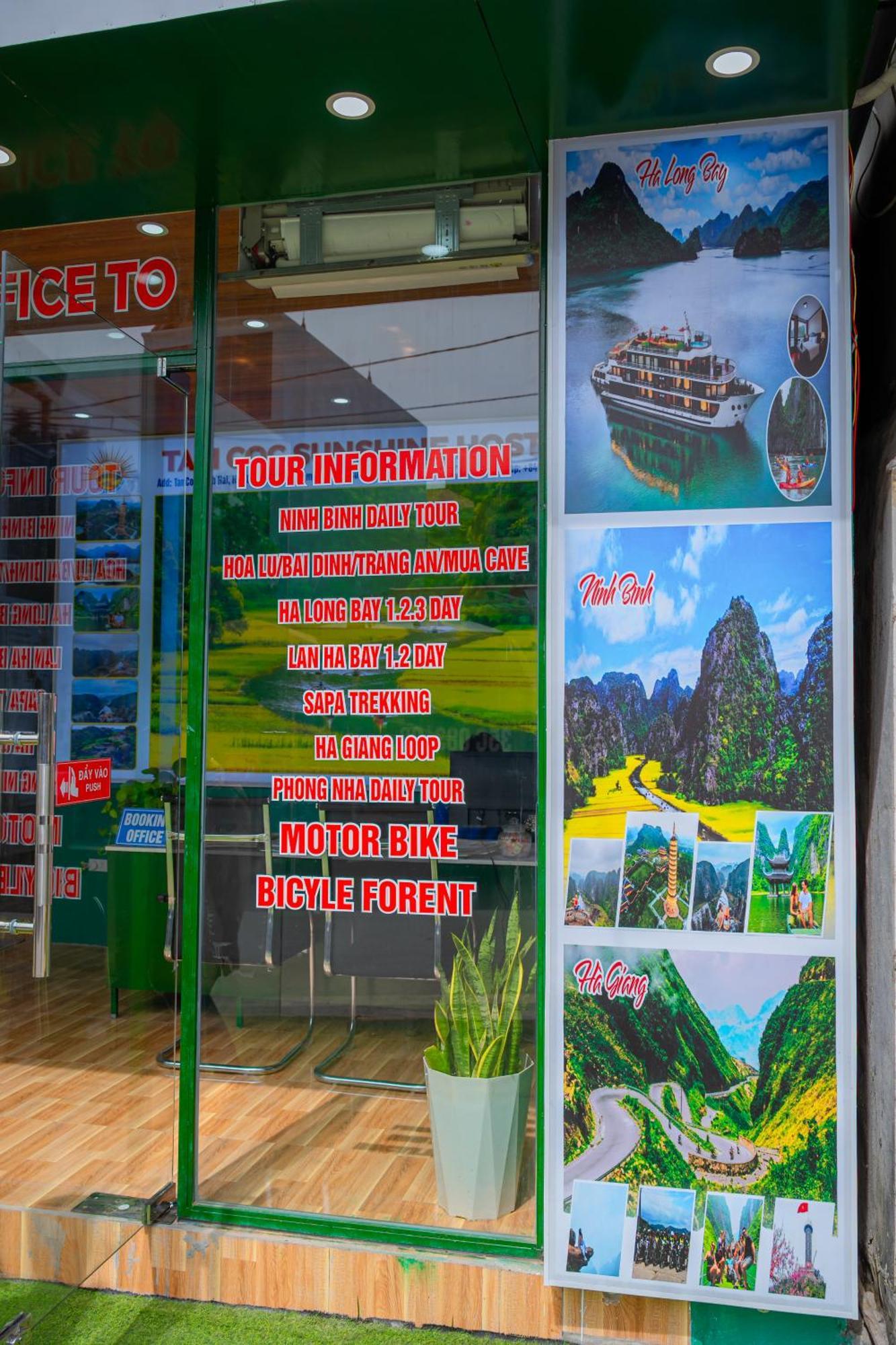 Tam Coc Sunshine Hostel Vu Lam Bagian luar foto