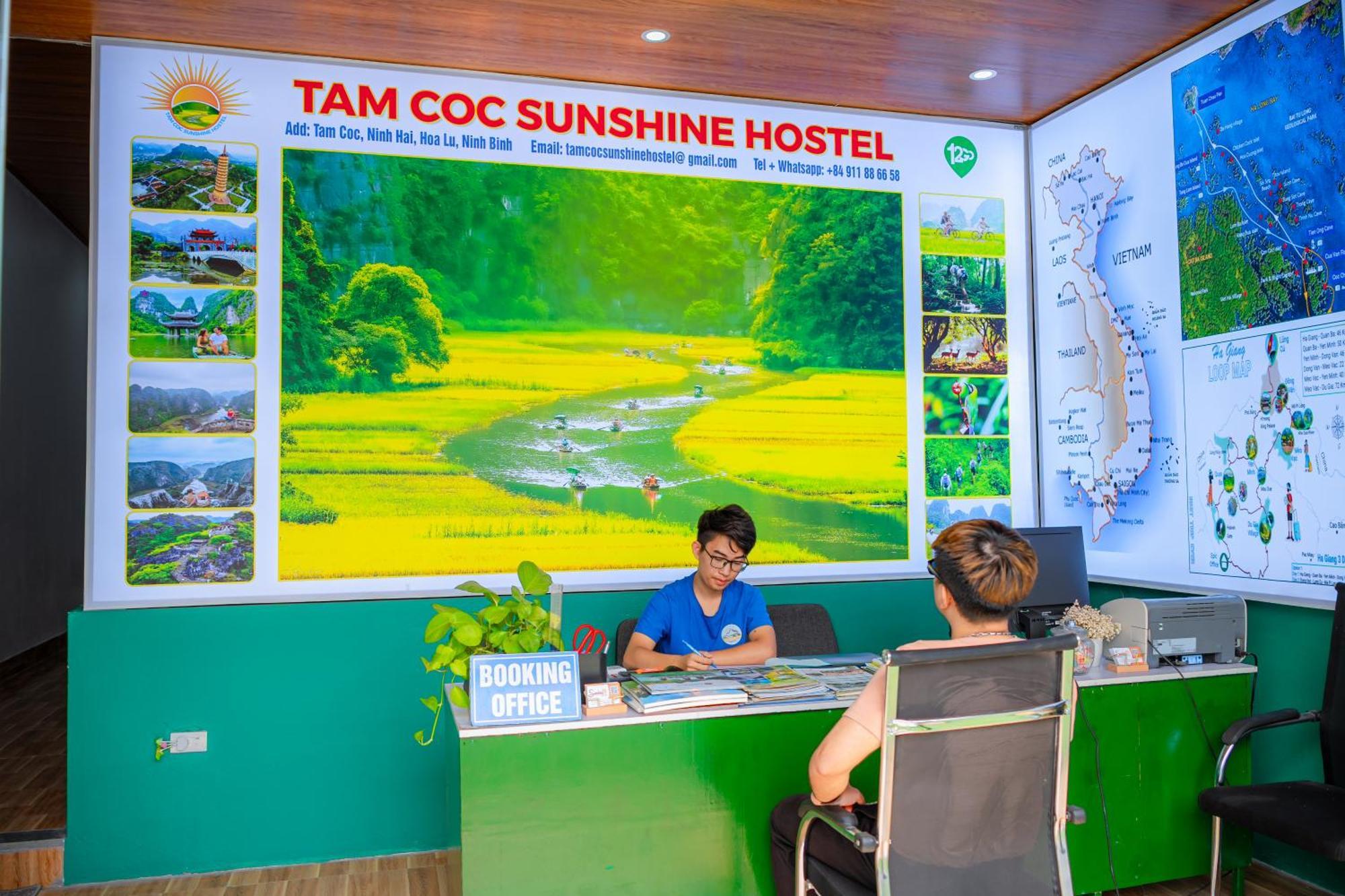 Tam Coc Sunshine Hostel Vu Lam Bagian luar foto