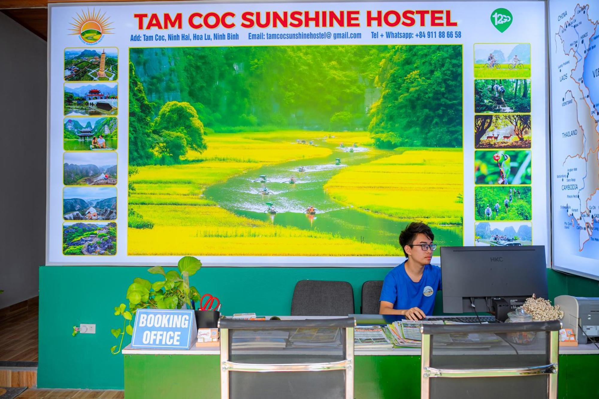 Tam Coc Sunshine Hostel Vu Lam Bagian luar foto