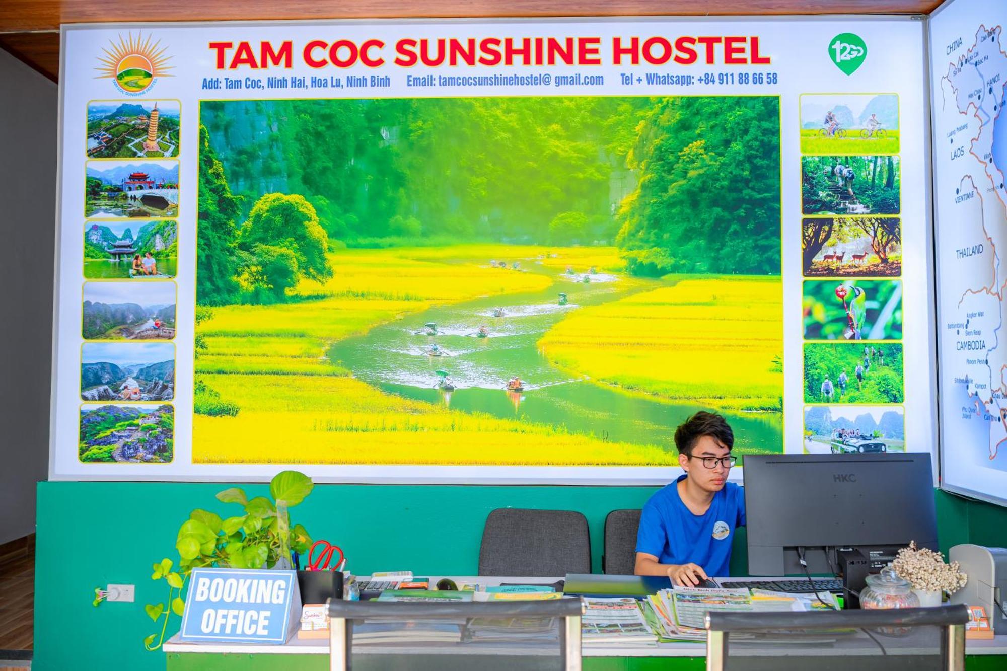 Tam Coc Sunshine Hostel Vu Lam Bagian luar foto