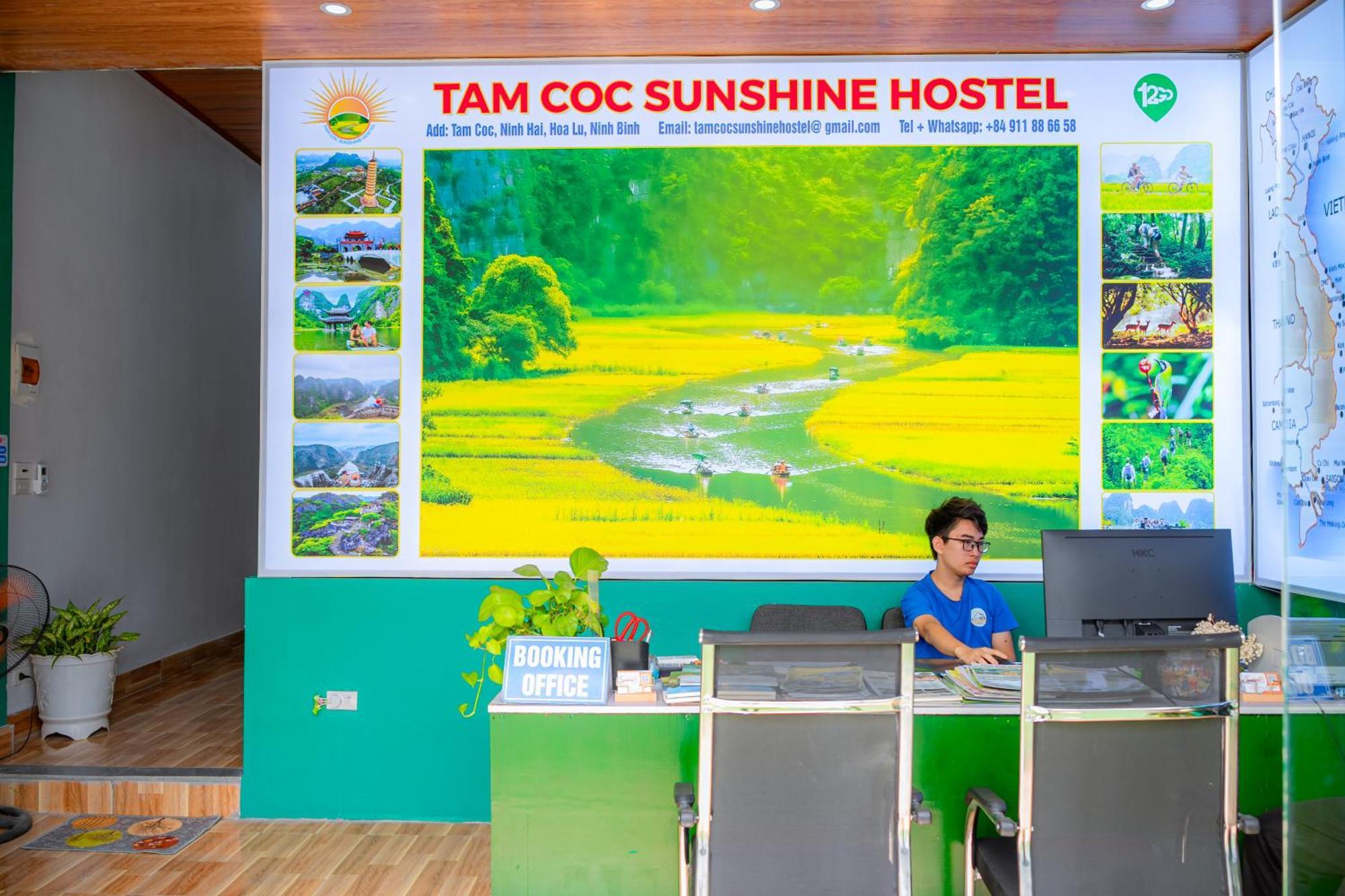 Tam Coc Sunshine Hostel Vu Lam Bagian luar foto